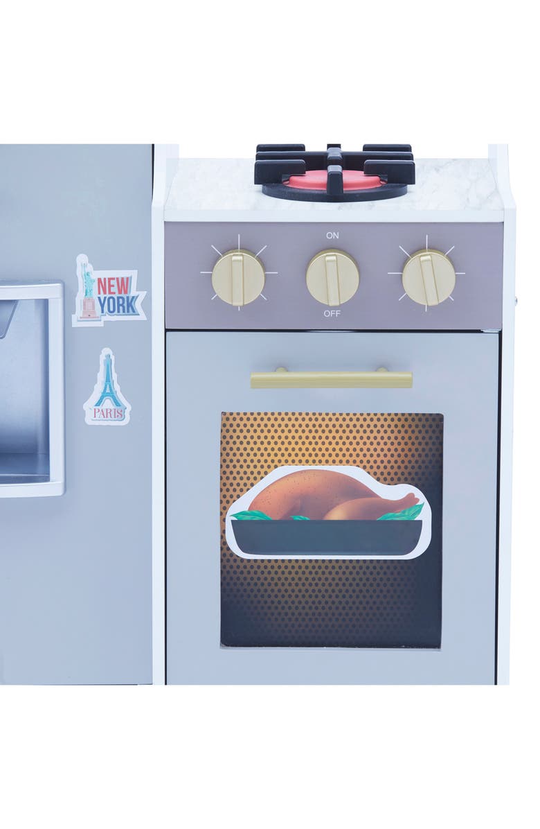 Teamson Kids Little Chef Lyon Kitchen & Hydroponic Garden Playset, Alternate, color,