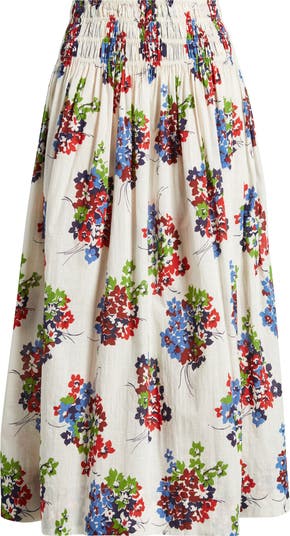 スカート [The Great] The Viola Skirt The Viola Skirt. -- White – The Great.