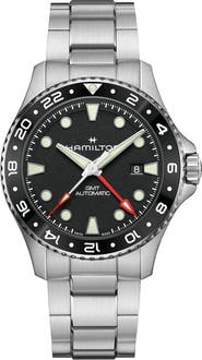 Hamilton Khaki Navy Scuba GMT Automatic Bracelet Watch, 43mm