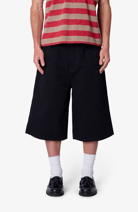 Ultra Baggy Paneled Chino Shorts
