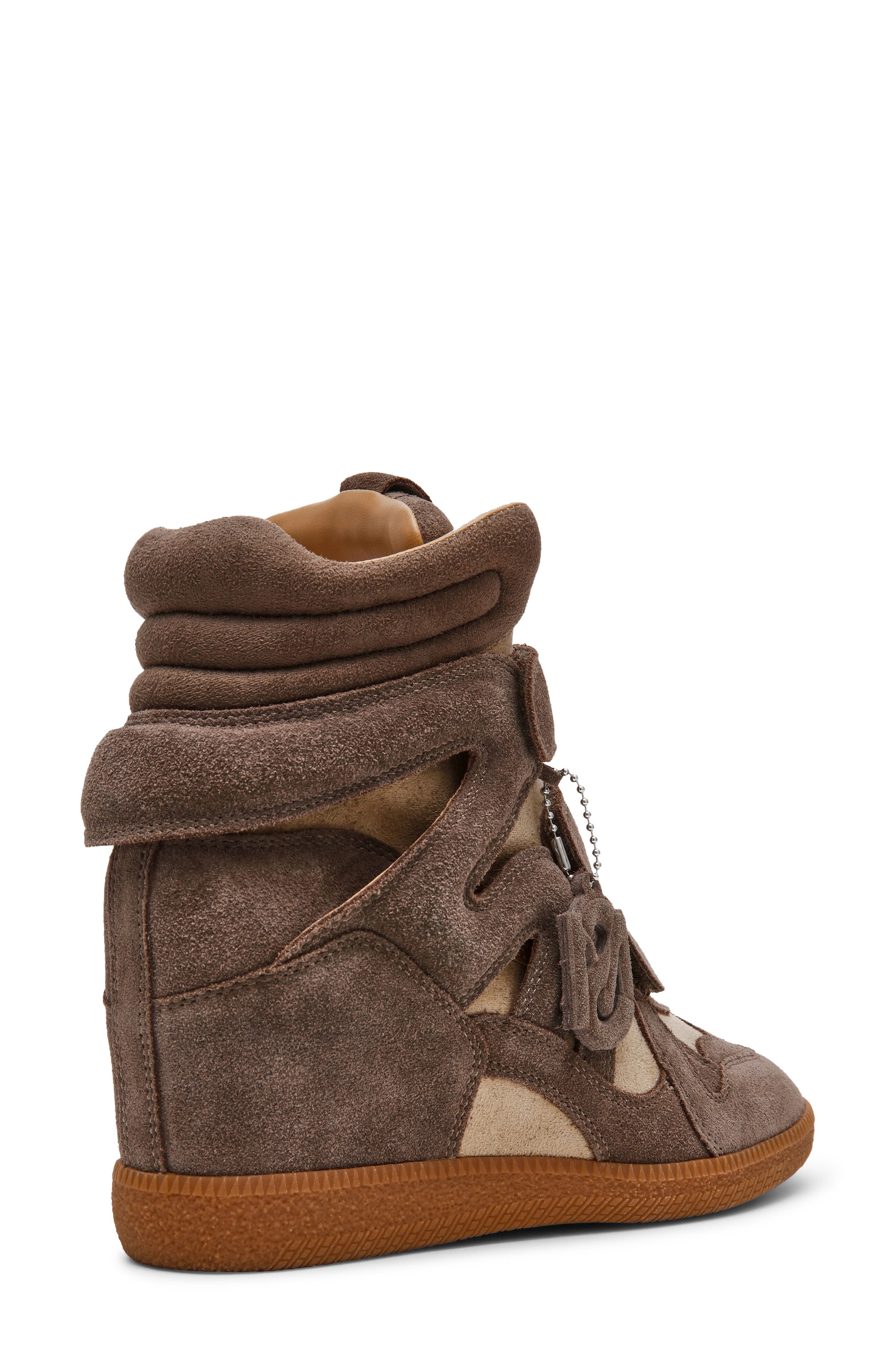 Steve Madden Mavis Wedge High Top Sneaker, Alternate, color, 