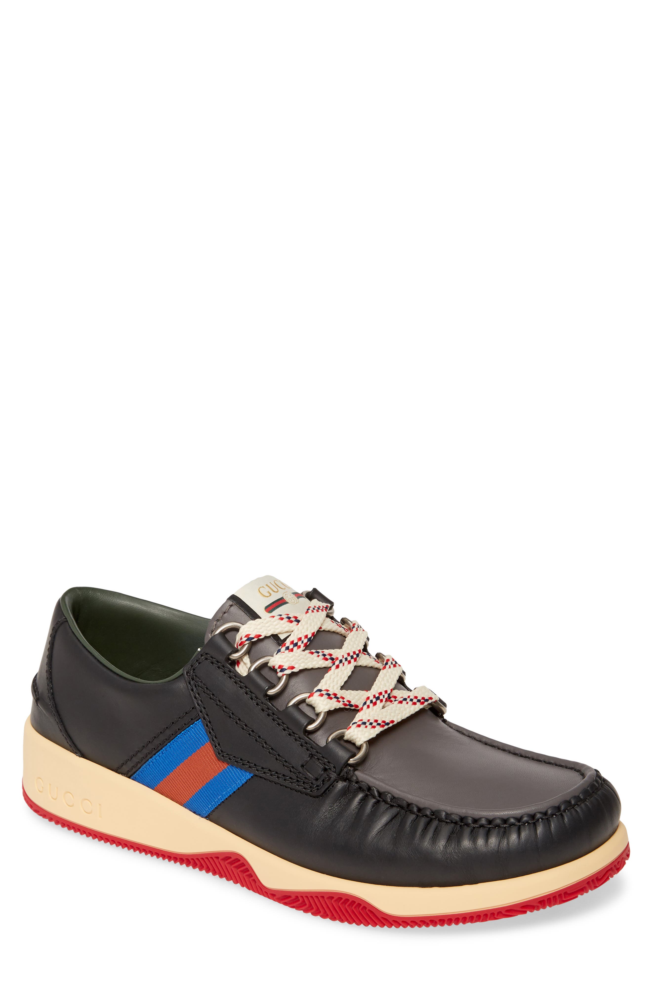Gucci Boat Shoe, Main, color, 