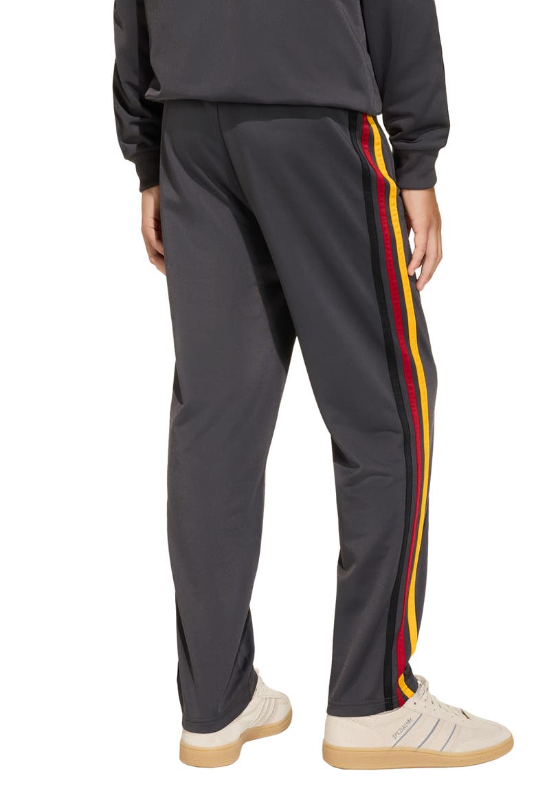 Kids' Firebird Recycled Polyester Track Pants, Alternate, color, UTILITY BLACK/ COLLEGIATE GOLD