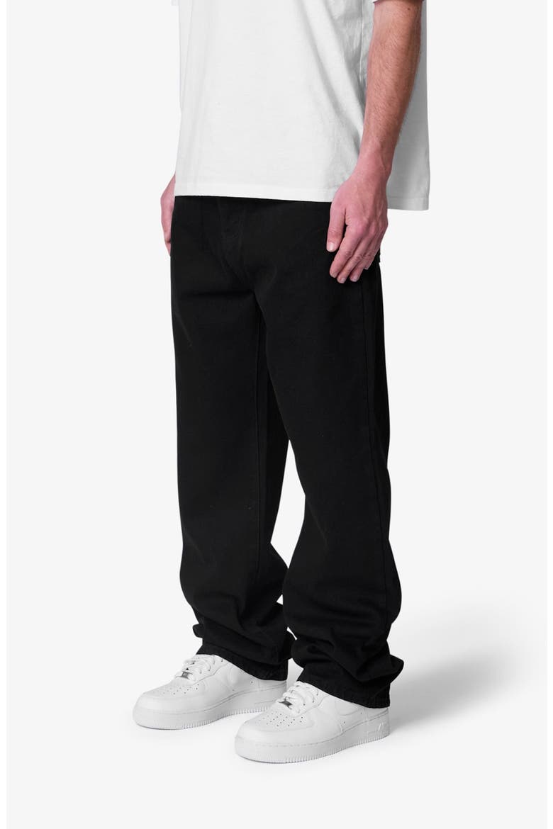 Raw Baggy Jeans, Alternate, color, RINSED BLACK