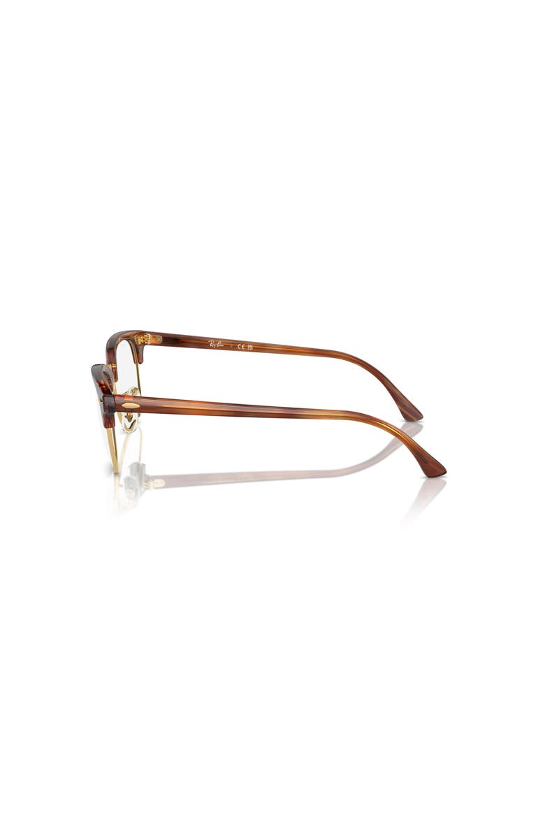 53mm Square optical glasses, Alternate, color, Tortoise