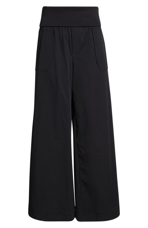 Wit & Wisdom Ultra Skyrise Wide Leg Pants In Black