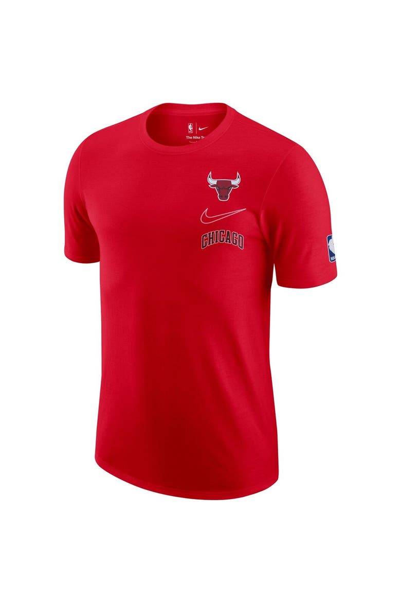 Men's Nike Red Chicago Bulls 2022/23 City Edition Courtside Max90 Vintage Wash T-Shirt, Alternate, color, Red
