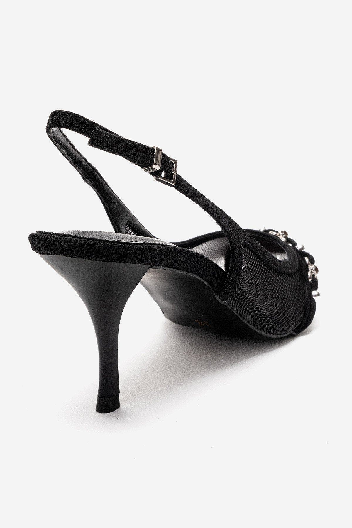 Prologue Shoes Pioren Stiletto Pump, Alternate, color, Black