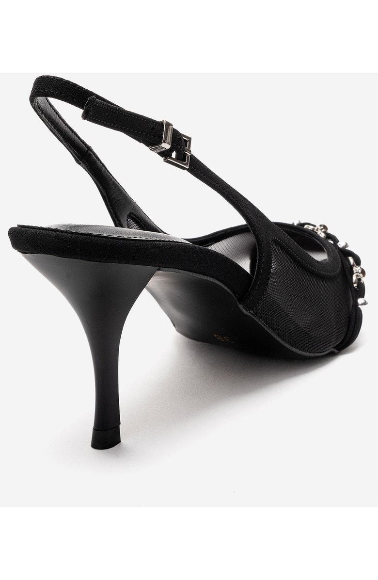 Prologue Shoes Pioren Stiletto Pump, Alternate, color, Black