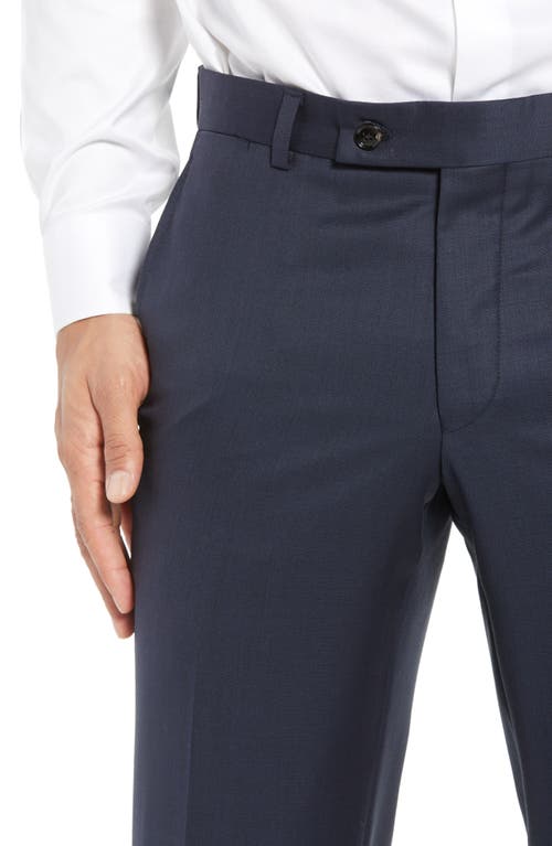 Ted Baker London Josh Slim Fit Wool Tuxedo Suit Pants In Blue
