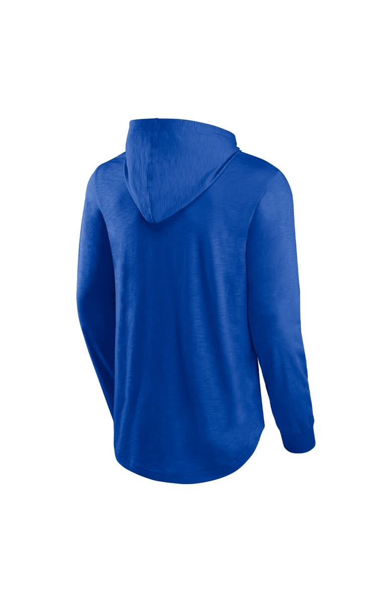 FANATICS Men's Fanatics Royal Los Angeles Rams Front Runner Long Sleeve Hooded T-Shirt, Alternate, color, Royal