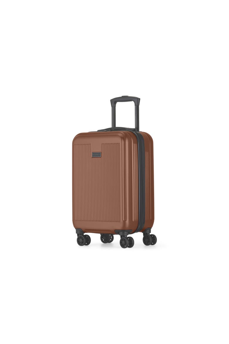 Singapore 2 Piece Hardside Luggage Set with Expansion, Alternate, color, Rust
