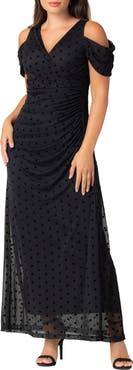 Kiyonna Women's Seraphina Mesh Gown