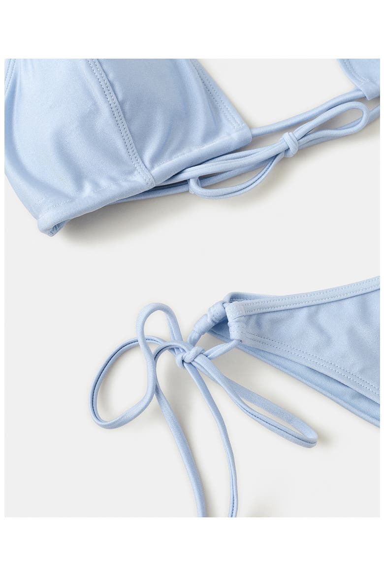 Tie Side Bikini Bottoms, Alternate, color, SKY BLUE