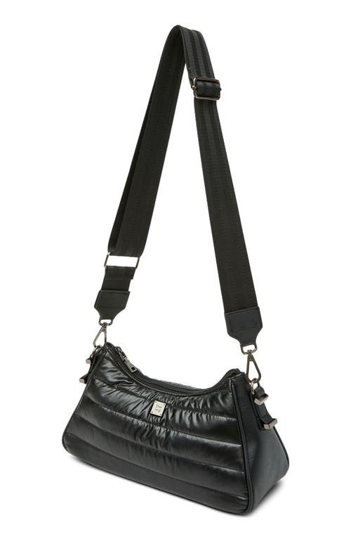 Think Royln Cosmopolitan Quilted Shoulder Bag In Black