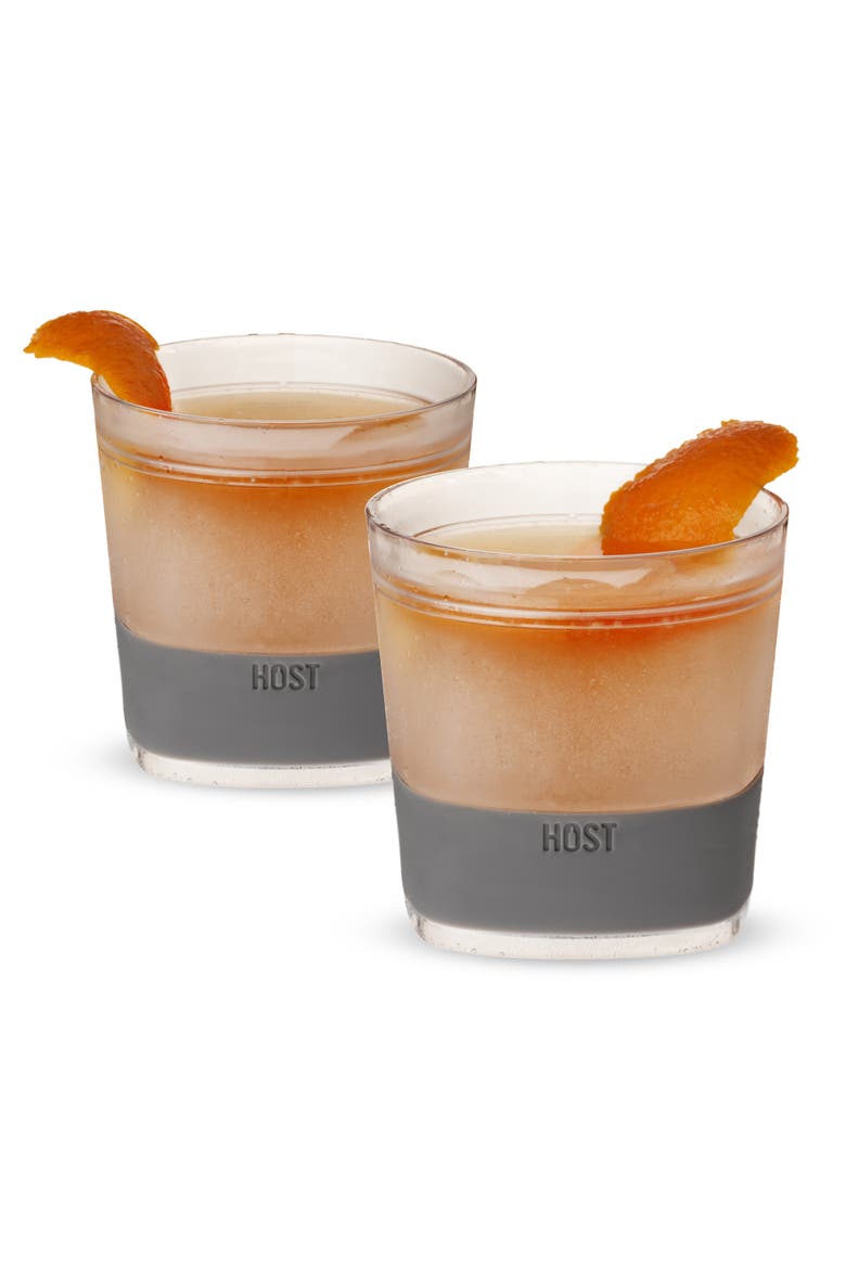 Whiskey FREEZE Cooling Cup Set of 2, Main, color, CLEAR