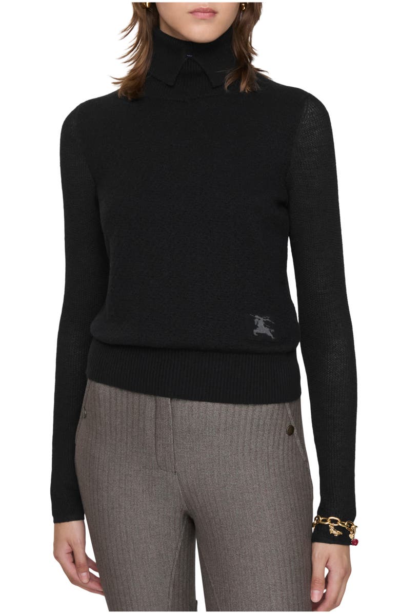 Burberry Wool Blend Sweater, Main, color, 