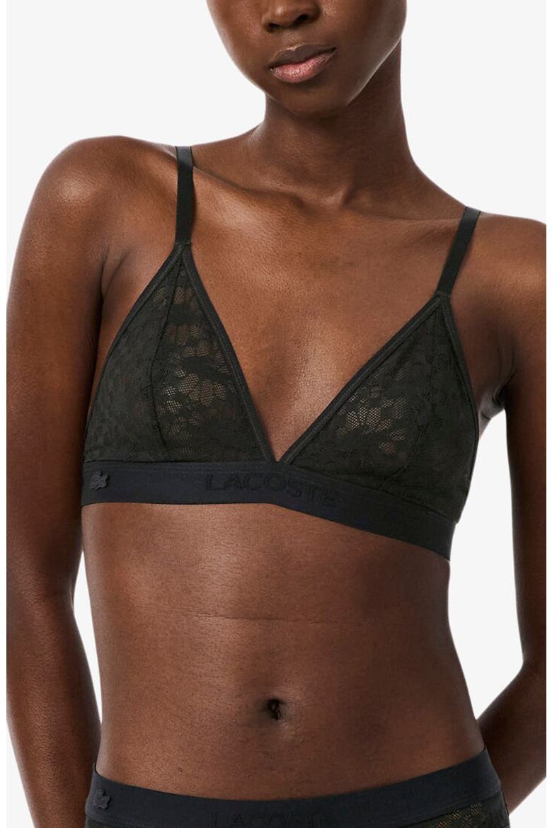 Wireless Lace Bra, Main, color, 031 - NOIR