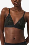 Lacoste Wireless Lace Bra