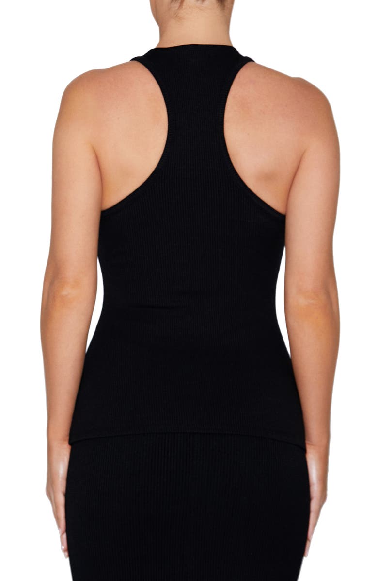 Naked Wardrobe Racerback Rib Tank, Alternate, color, 