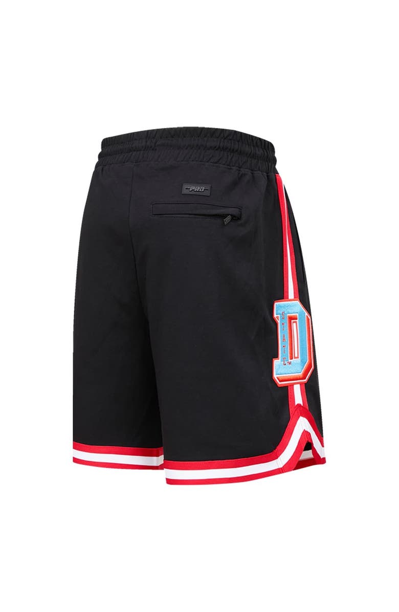 PRO STANDARD Men's Pro Standard Black Delaware State Hornets University Classic Shorts, Alternate, color, 