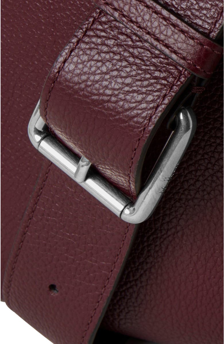 Mulberry Antony Leather Crossbody Bag, Alternate, color, Black Cherry