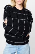 French Connection Riddley Stripe Relaxed Fit Sweater