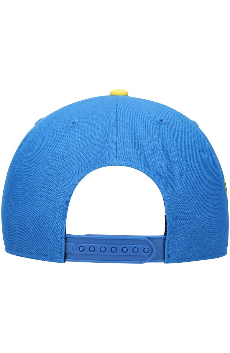 '47 Men's '47 Blue Boston Red Sox 2021 City Connect Captain Snapback Hat, Alternate, color,