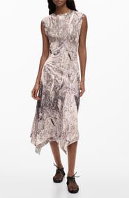 Desigual Sleeveless Midi Dress