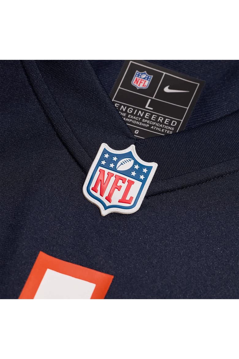 Men's Nike Kyle Monangai  Navy Chicago Bears Team Game Jersey, Alternate, color, Navy