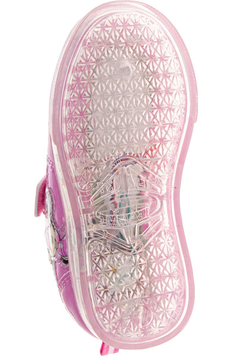 JOSMO Kids' x Disney Minnie Mouse Light-Up Sneaker, Alternate, color, Pink White