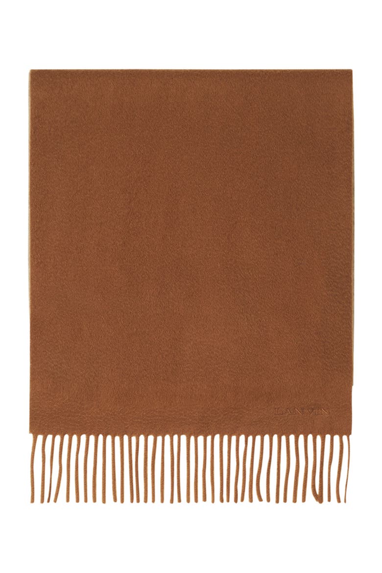 Two-Tone Cashmere Scarf, Main, color, Beige/Camel