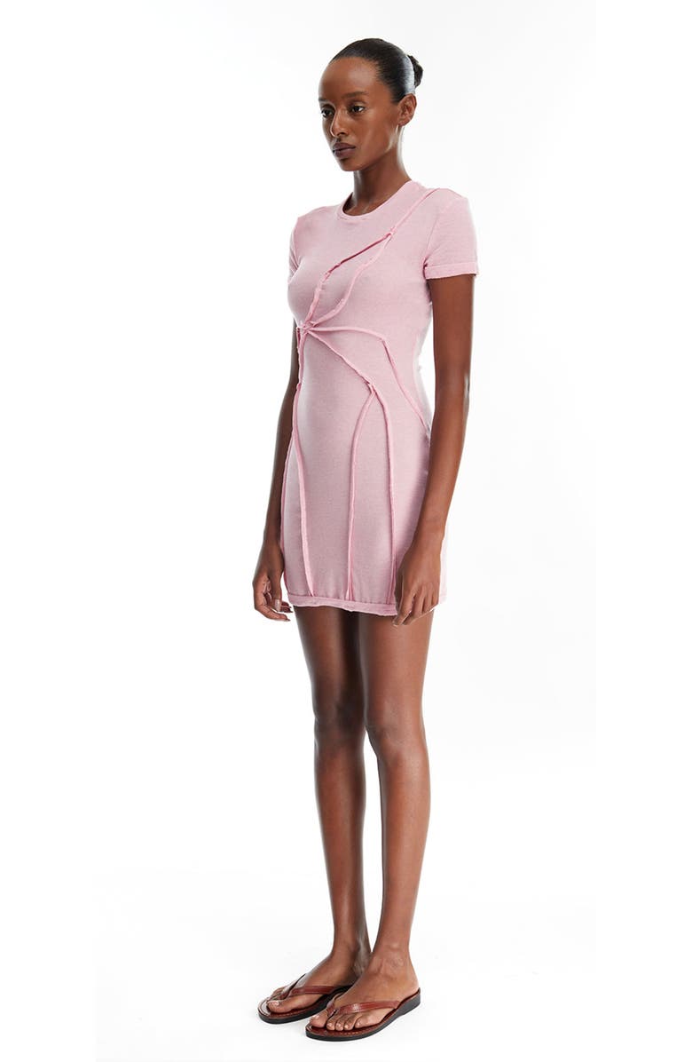 Mother of All Pepper Mini Dress, Alternate, color, Baby Pink