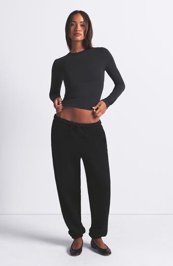 Stretch Jersey Long Sleeve T-Shirt