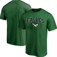 FANATICS Men's Fanatics Kelly Green Philadelphia Eagles Big & Tall Arch Logo T-Shirt
