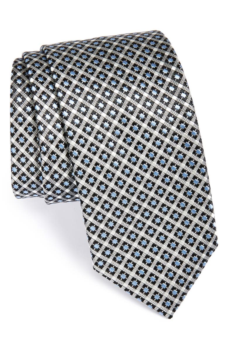 BOSS Woven Silk Tie, Main, color, 