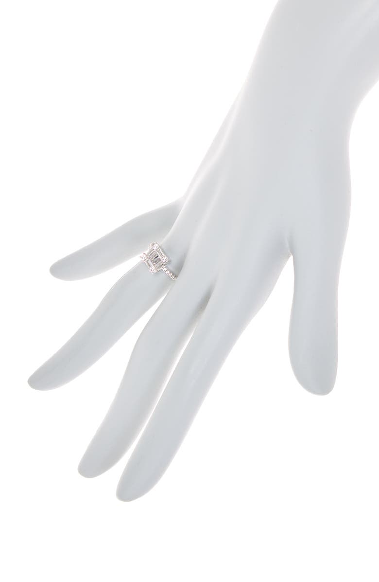 SUZY LEVIAN Baguette CZ Ring, Alternate, color,