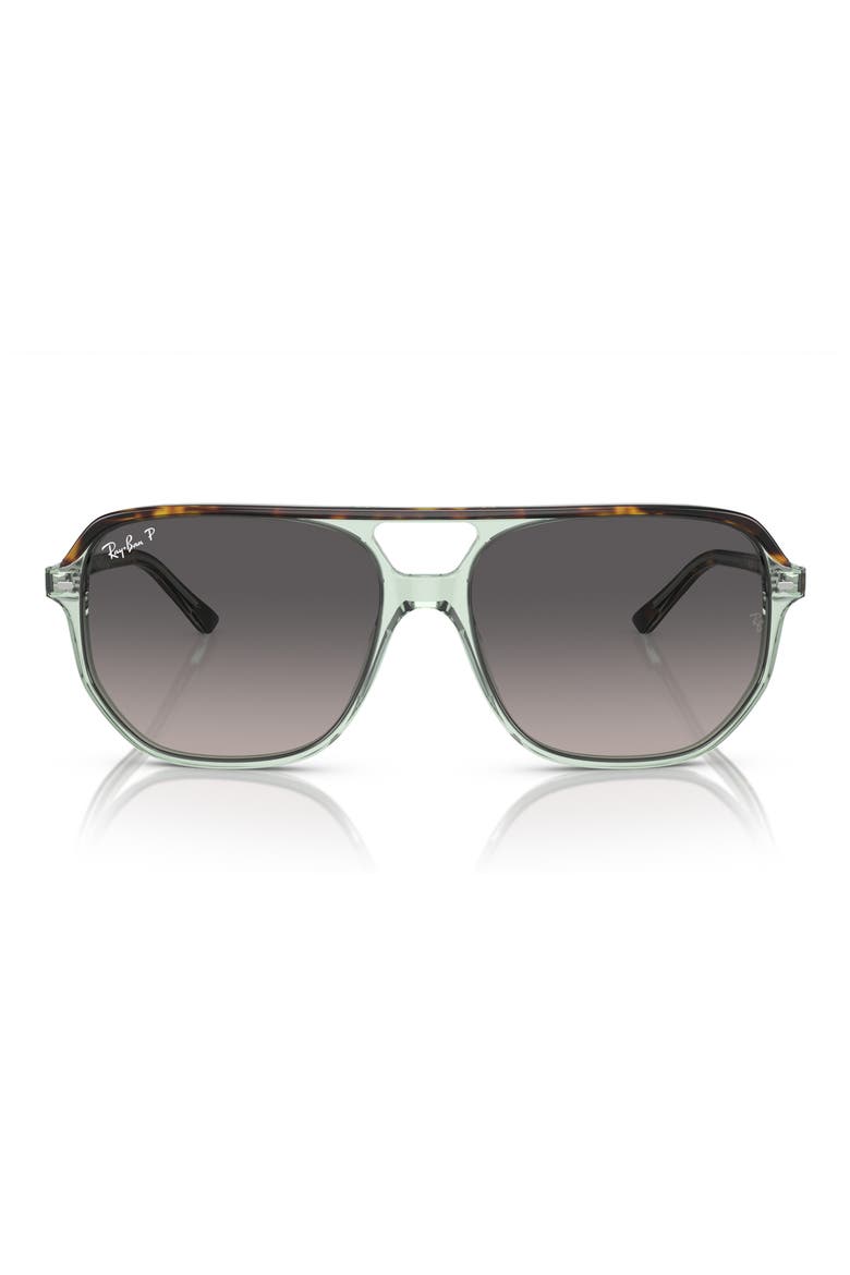 Bill One 60mm Square Sunglasses, Main, color, HAVANA