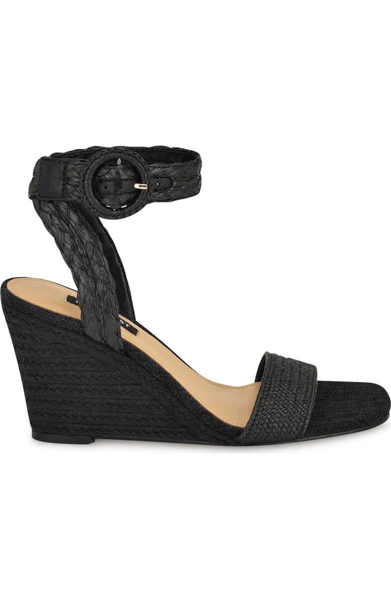 Nine West Nerisa Ankle Strap Espadrille Wedge Sandal, Alternate, color,