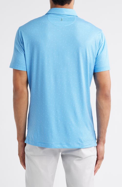 Johnnie-o Marlin Microprint Featherweight Performance Polo