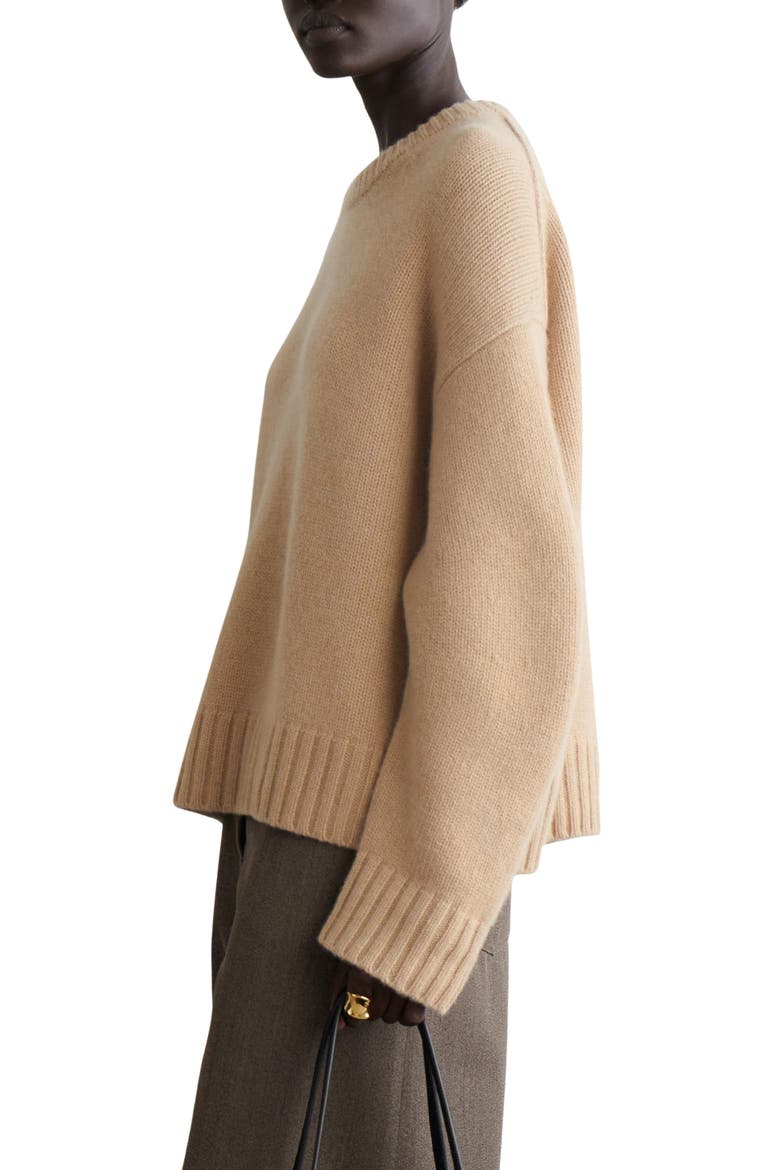 Chunky Cashmere Sweater, Alternate, color, BEIGE MEDIUM DUSTY