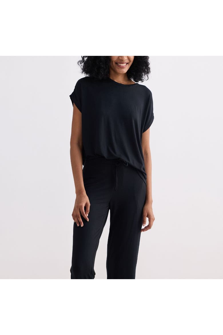 Relaxed Everyday Tee, Alternate, color, Black