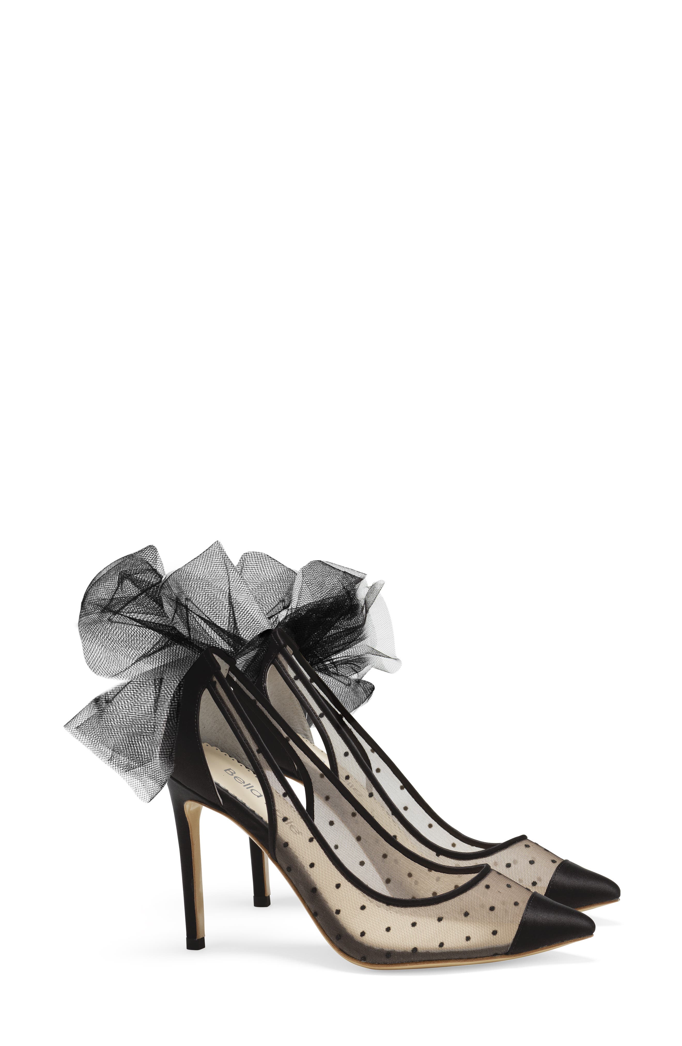 Bella Belle Matilda Mesh Pointed Toe Pump, Alternate, color, 