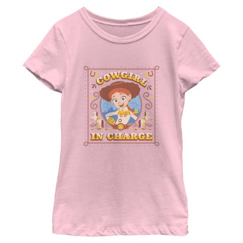 Girls Toy Story 5 Cowgirl In Charge T Shirt