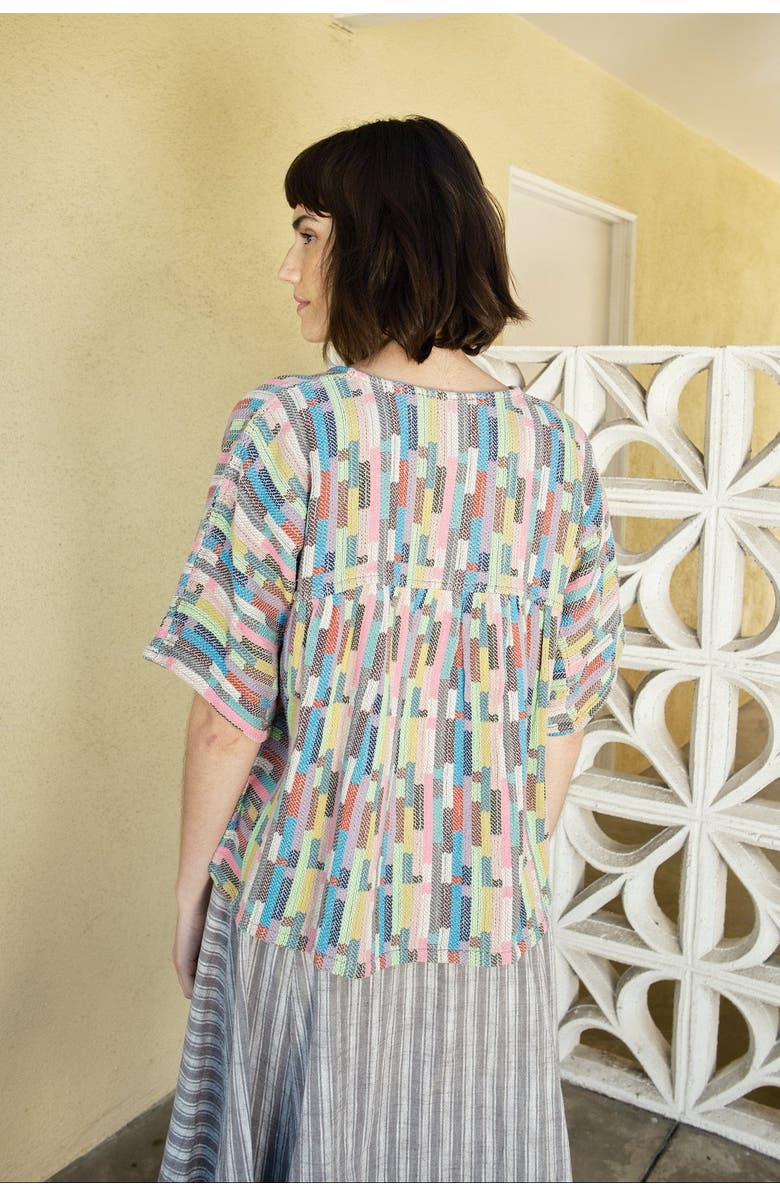 Ace & Jig Maura Reversible V-Neck Top, Alternate, color, Trivia