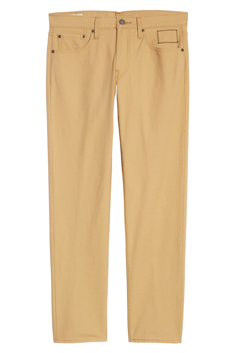 Levi's® x Justin Timberlake 502™ Taper Fit Five Pocket Pants, Alternate, color, GOLDEN CANVAS