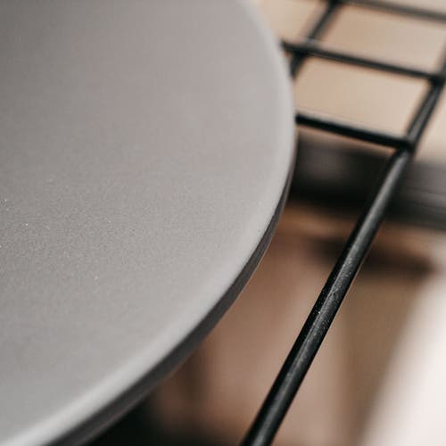Old Stone Glazed Cordierite Round Pizza Stone, 14-inch In Gray