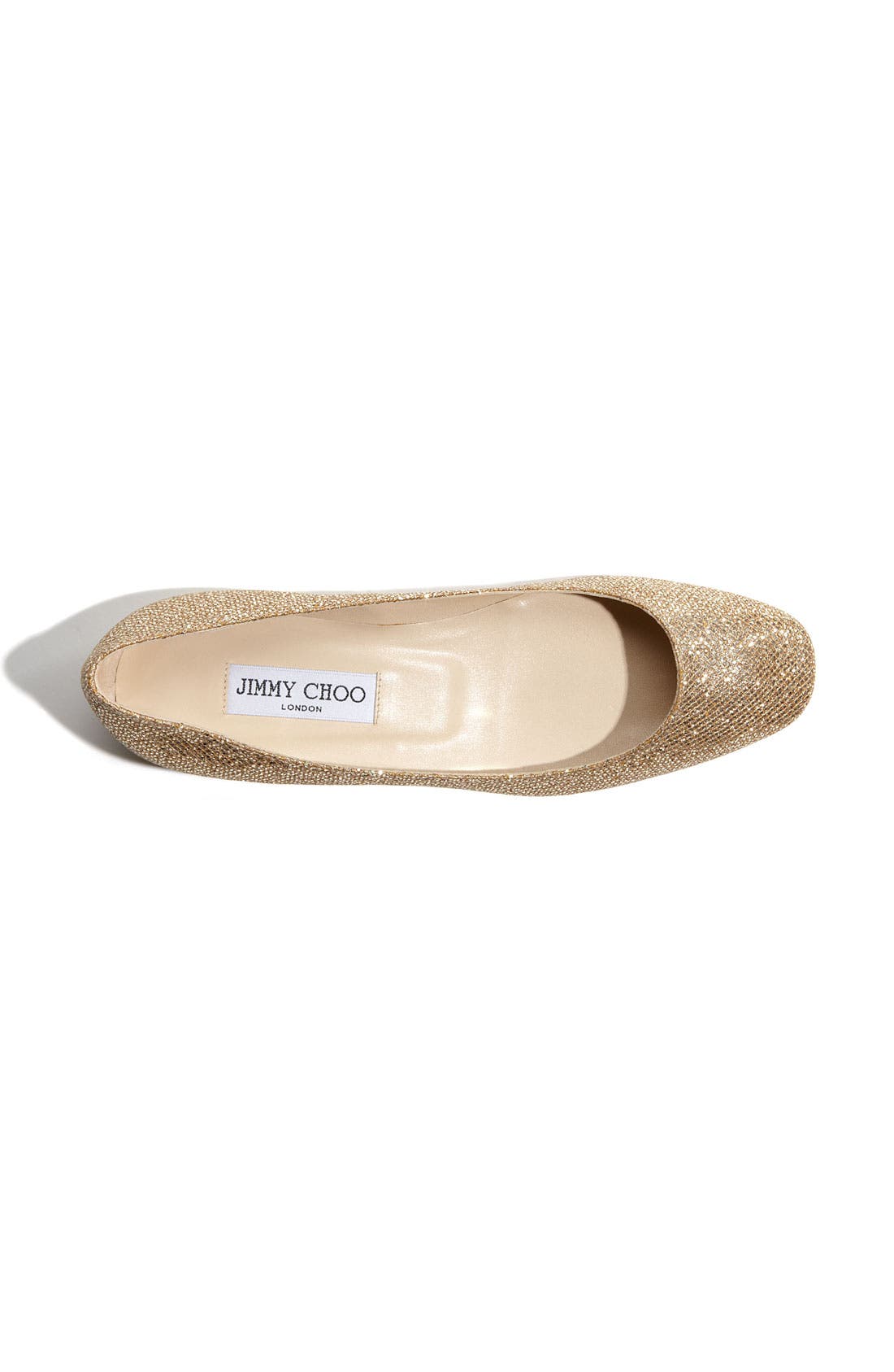 'Finlay' Flat, Alternate, color, GOLD GLITTER FABRIC