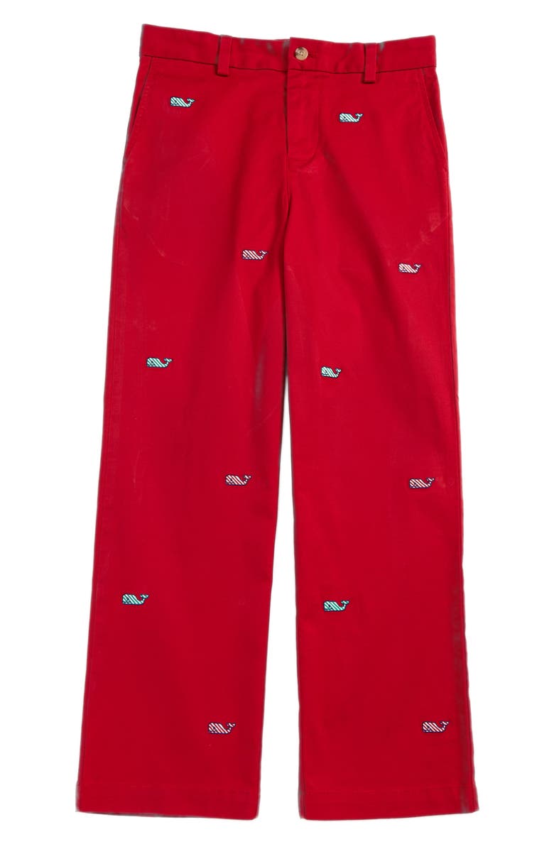  vineyard vines Candy Cane Whale Breaker Pants, Main, color, 
