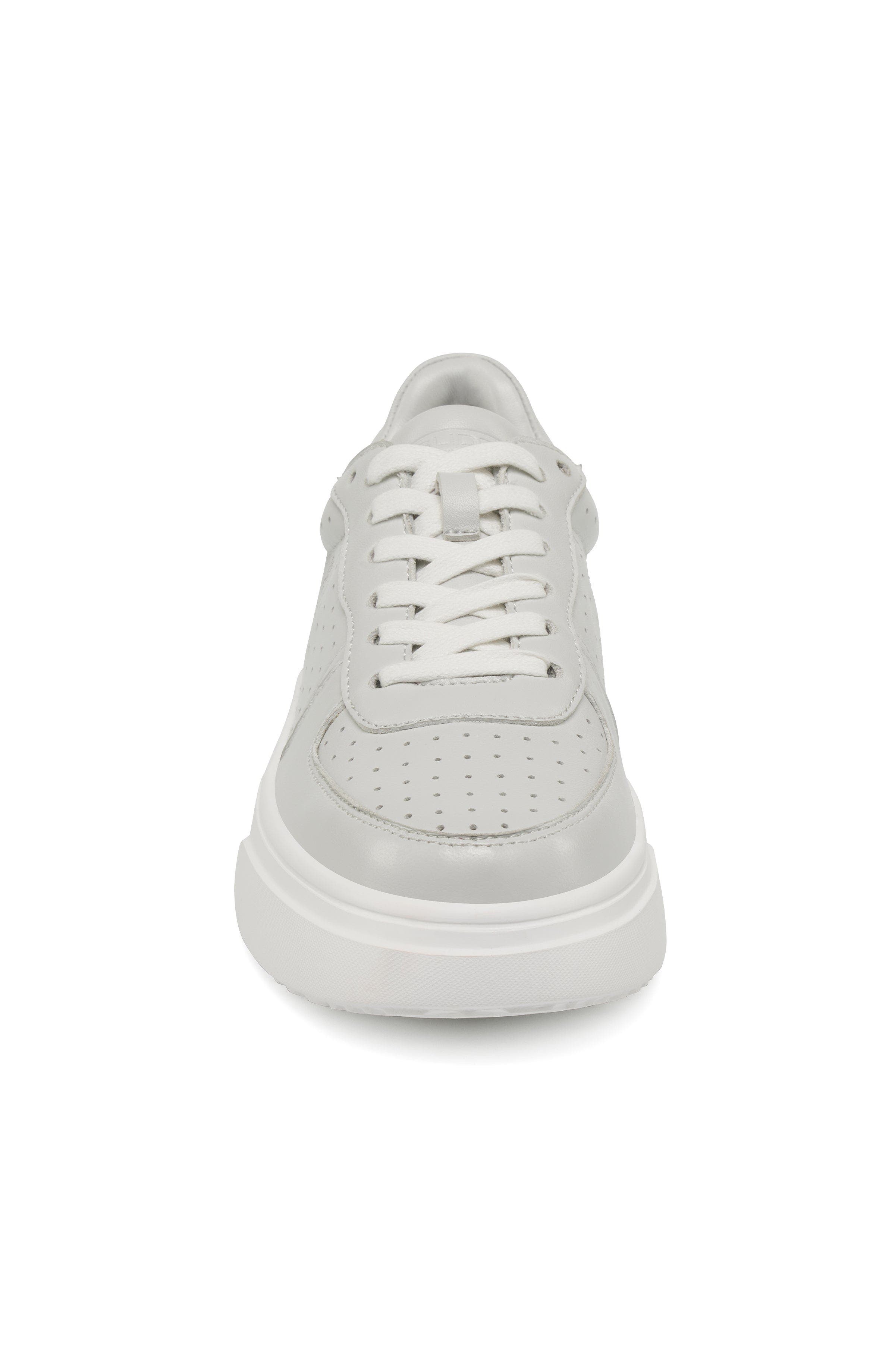 JSlides Footwear Felix Platform Sneaker, Alternate, color, White